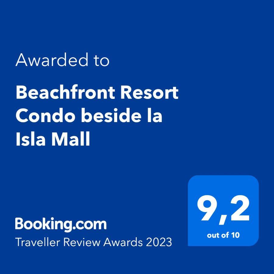Beachfront View Condo Beside La Isla Mall ปูแอร์โตบาญาร์ตา ภายนอก รูปภาพ